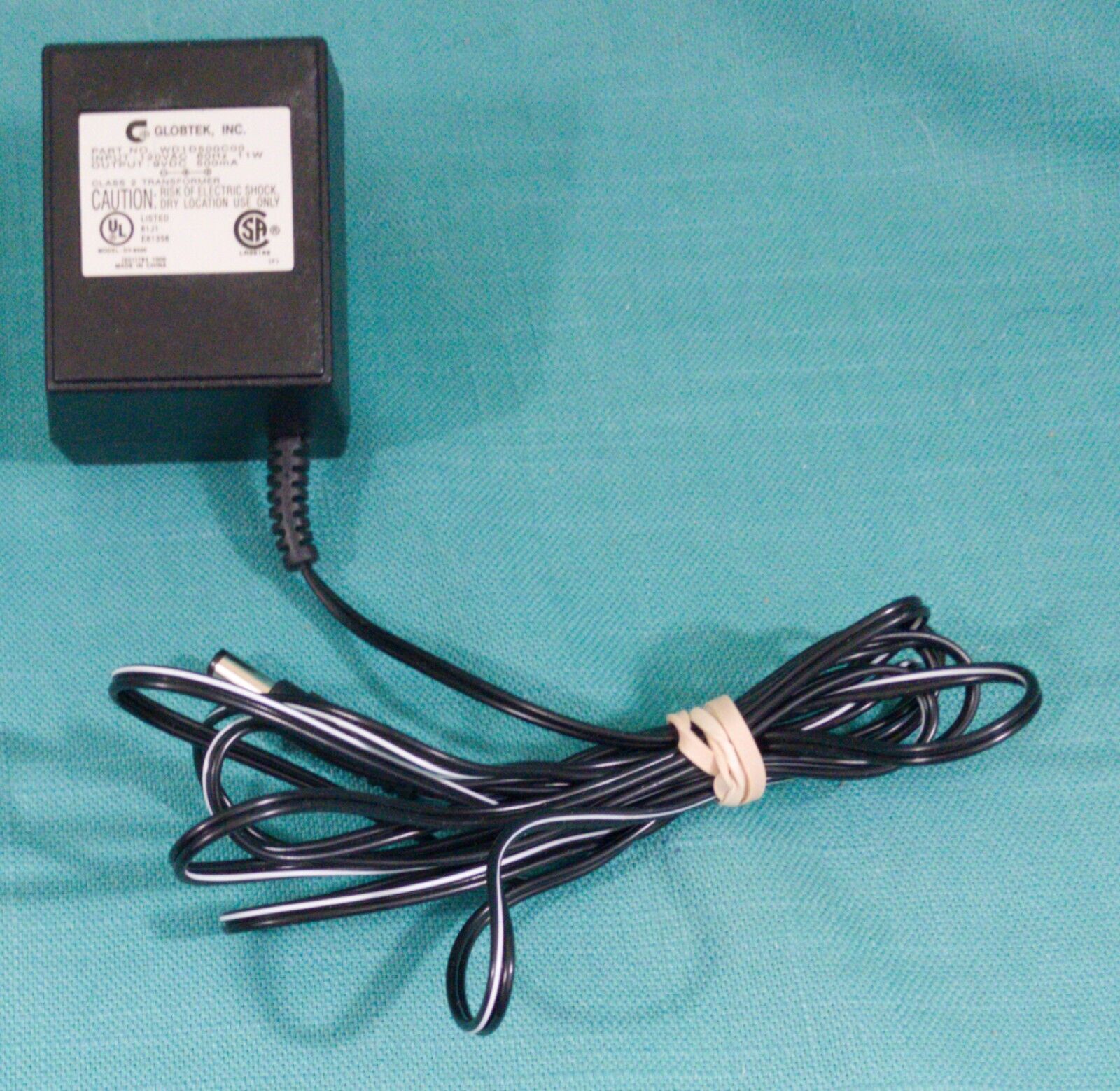 *Brand NEW* GlobTek WD1D500C00 9vdc 500mA AC to DC ADAPTER Tested Working POWER Supply